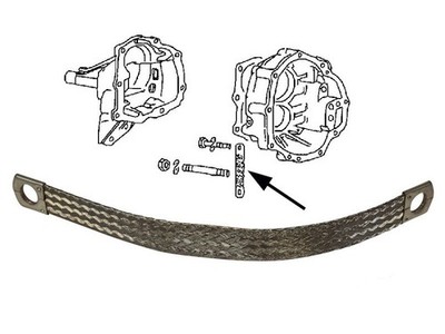 JP GROUP DANSK Transmission Ground Strap 111971237A VW Volkswagen Beetle