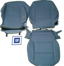New Oem Gm 2015 - 2019 Silverado Sierra Gmc Chevy Seat Covers Skins Vinyl Gray