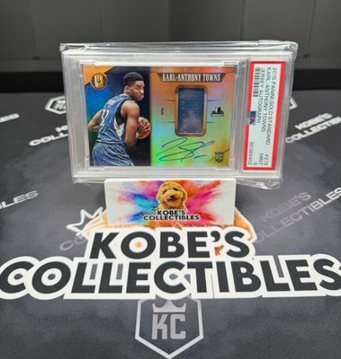 2015 Gold Standard - Karl-Anthony Towns/KAT (RC) /99 SP RPA (PSA 9) NBA CHAMP!