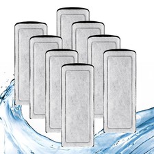 8 Pack Filter Cartridge for Marina Slim Filter S10/S15/S20, Replacement Fish ...