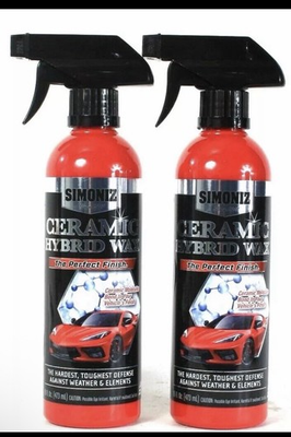 #ad #ad 2 Bottles Simoniz Ceramic The Perfect Finish Super Hard Hybrid Wax Spray 16oz $29.99