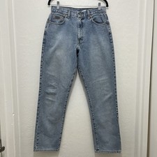 Vintage 90  s Calvin Klein CK Jeans Womens 10 X 32 Easy Fit Made In USA