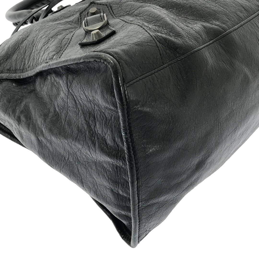 00s BALENCIAGA The Work Leather Handbag Vintage Large Tote