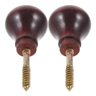  2PCS Walking Stick Handle: Replacement Walking Poles Grip Non-Slip Wooden Canes
