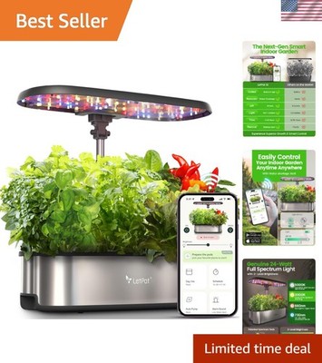 Smart Hydroponics Growing System - 12 Pods Indoor Garden with App & WiFi Control