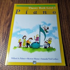 Alfred's Basic Piano Library Theory Book Level 3 Sheet Music