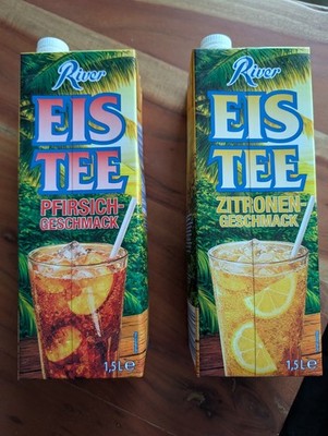 Aldi 90er Retro Eistee 1x Pfirsich & 1x Zitrone Je 1,5L Neu&Ovp