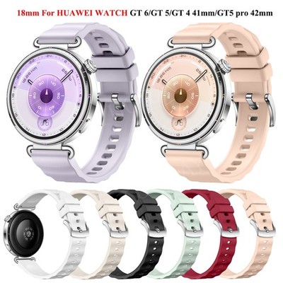 For Huawei Watch GT 6 GT 5 GT 4 41mm 5Pro 42mm Silicone Strap Bracelet Wristband
