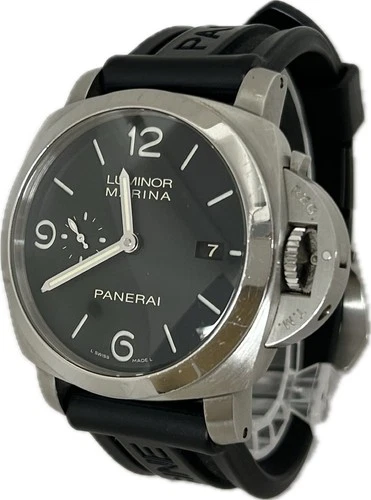 Orologio Uomo Panerai Luminor Marina OP6900 PAM00312 Nero 44mm Ottimo A4505