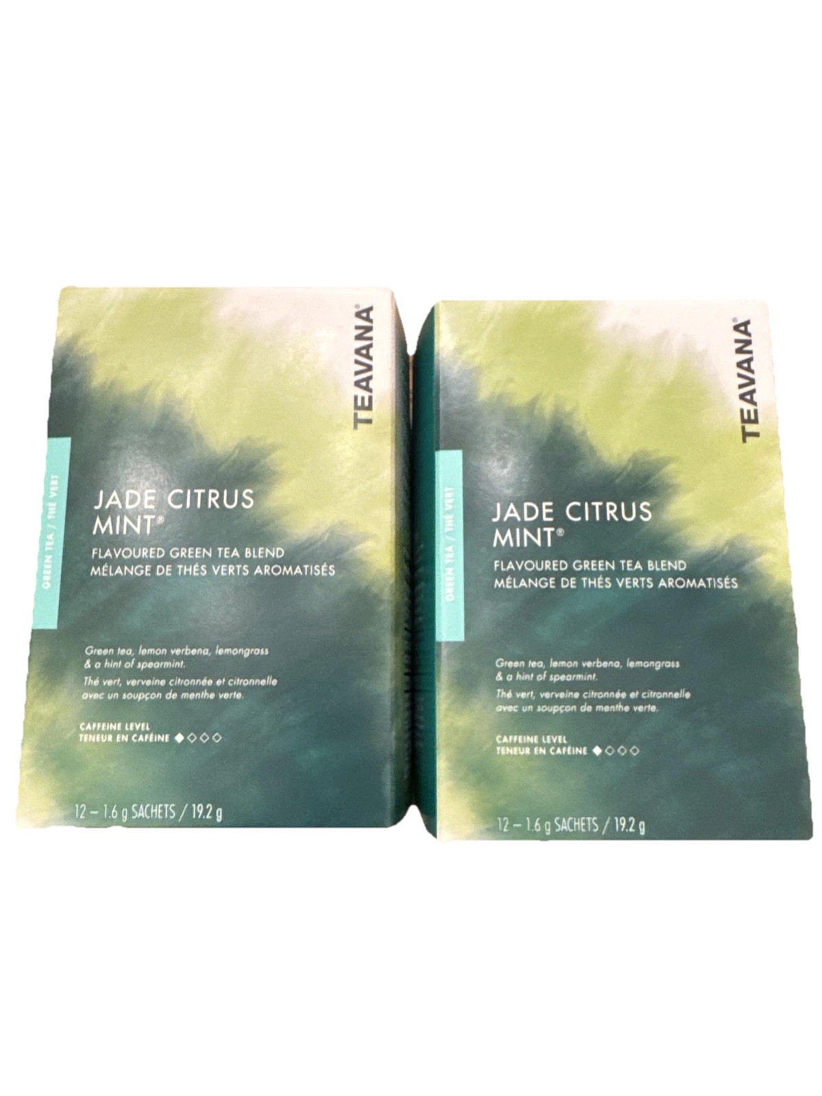 Vana Jade Citrus Mint Tea 2 Boxes Total 24 Sachets Rare Htf