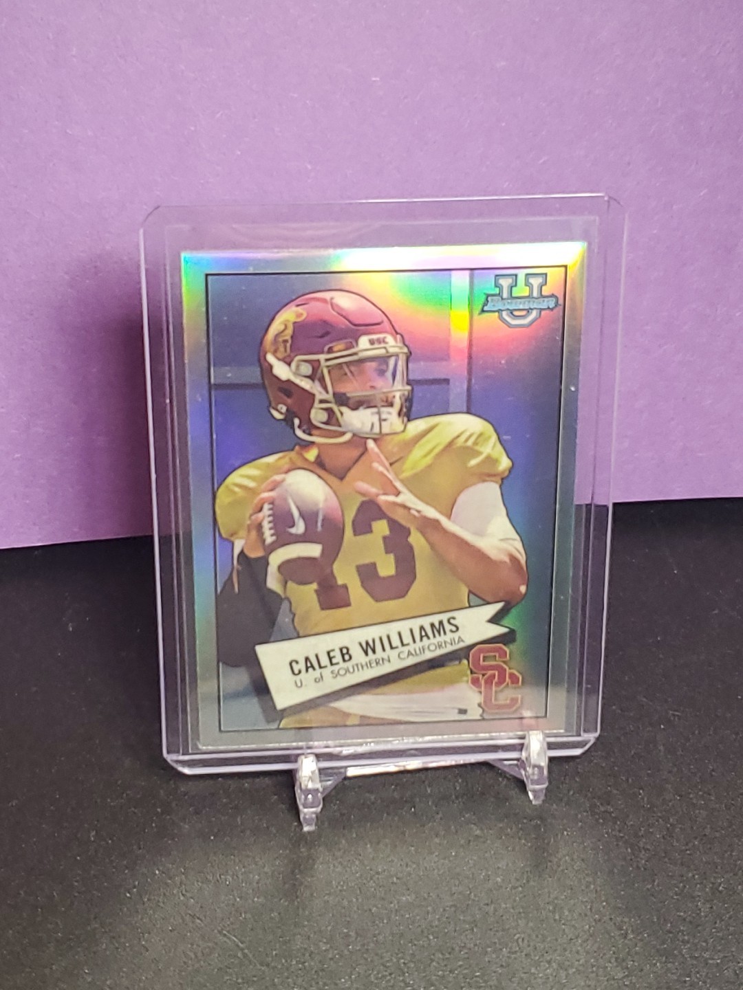 2022 Bowman U Chrome- Caleb Williams-1952 Bowman  #52BF-4 (RC)