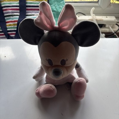 Vintage 2000er Disney Cuties Retro Kawaii Chibi Pastell Minnie Mouse Beanie Plüsch