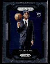 2023-24 Panini Prizm #166 Jaylen Clark Rookie Card Minnesota Timberwolves