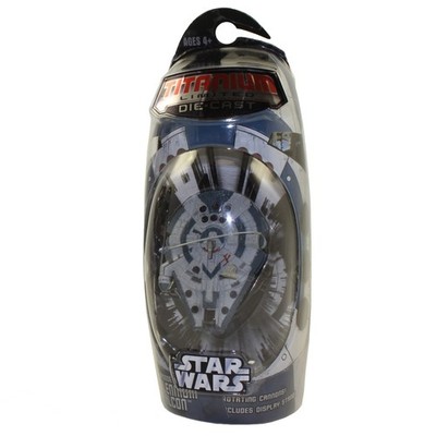 Star Wars Titanium Series Milliennium Falcon Ep Iii Miniature Toy Vehicle