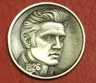 HOBO Buffalo Nickel Elvis Presley Made from a Real US Buffalo Nickel