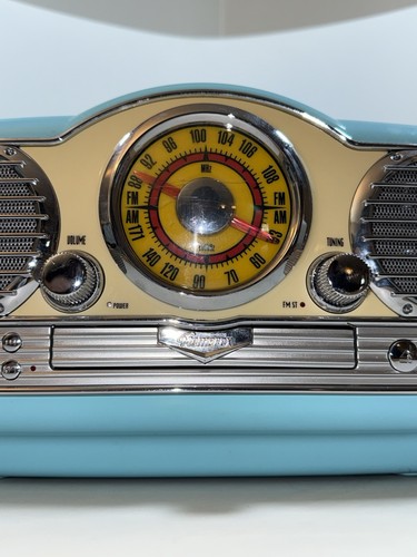 Reproductor de CD radio estéreo AM/FM Memorex MTT3200 nostalgia aspecto vintage - funciona - Imagen 5 de 11