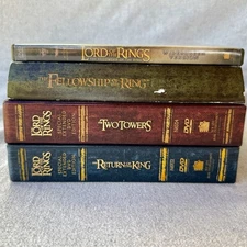 Lord of the Rings Trilogy DVD Lot, Special 12 Disc Extended Edition & Fellowship