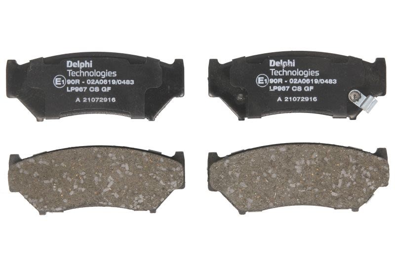Plaquettes de frein DELPHI LP967 pour Suzuki Vitara 1.6 de 1988