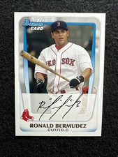 RONALD BERMUDEZ 2011 Bowman #BP59 Boston Red Sox (Buy 10 get 10 Free)