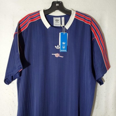 Arsenal Jersey Mens XL Blue Premier League Soccer Adidas Originals