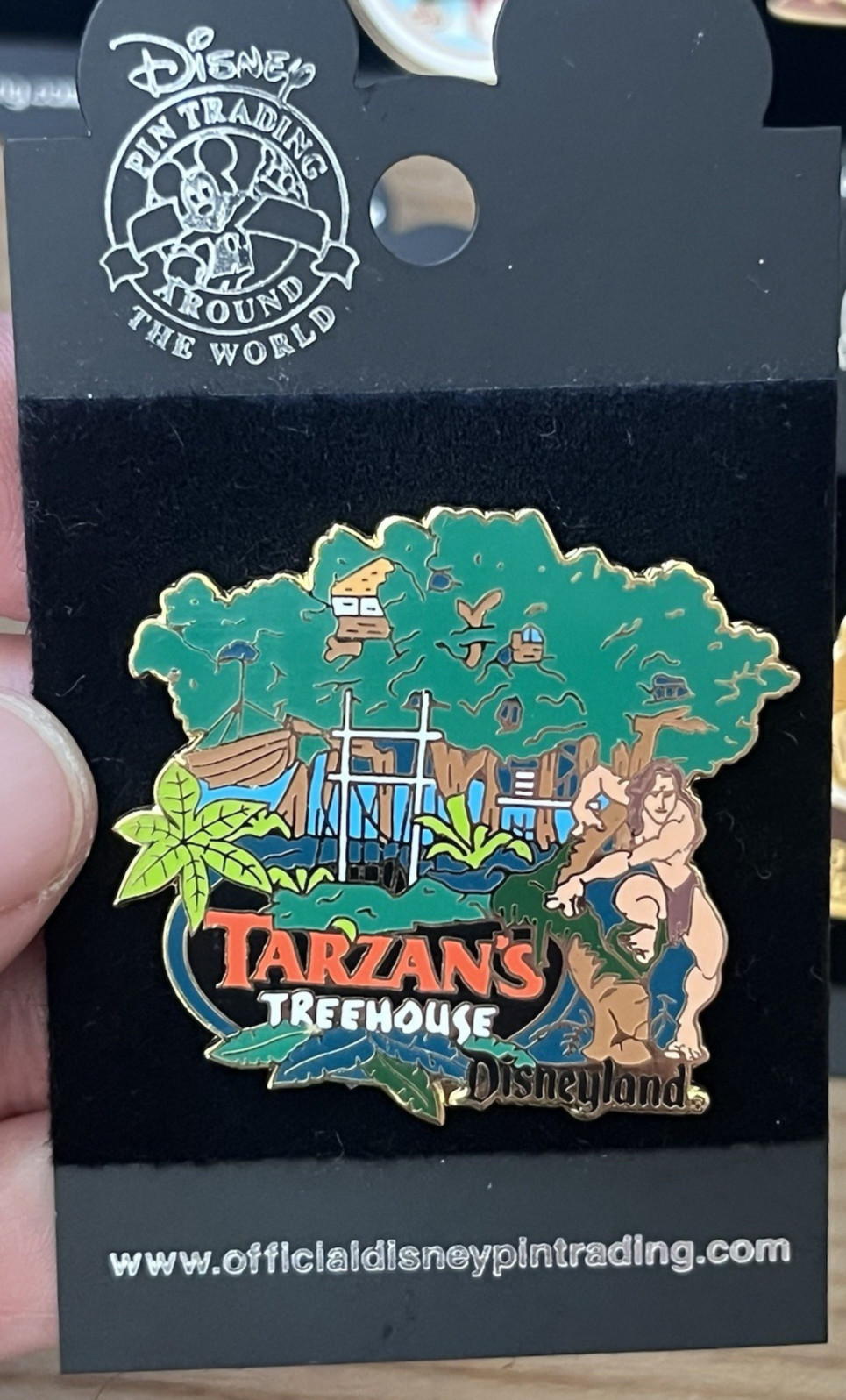 2002 Tarzan's Treehouse Disneyland Resort Attractions Disney Pin Rare Tarzan