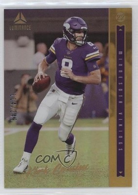 2022 Panini Luminance Gold 114/249 Kirk Cousins #43 0y6g