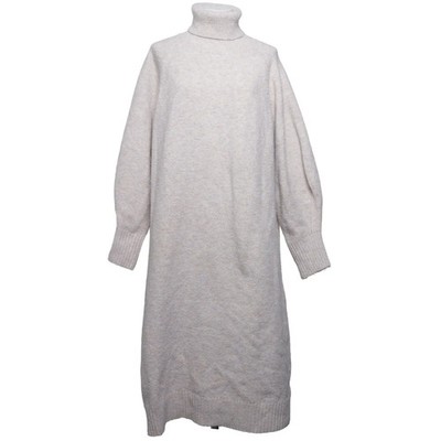 Warehouse, Rollkragenkleid, Größe: L, Beige #TmQ