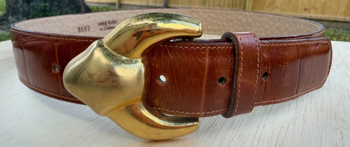 ISO Vintage Anne Klein belt Anne Klein Black Lion Head Belt main image 3