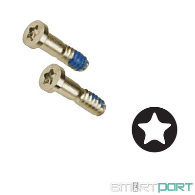 2x Für iPhone 7 Plus|7 Pentalobe Torx 5-Stern Schrauben Set Dock Screws GOLD