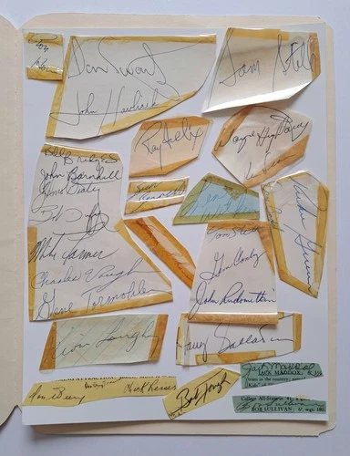 ABA & NBA 30 HOF / All-Star Signed Cut Autographs HAVLICEK WILKINS GENE CONLEY +