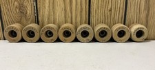 Vintage Chicago 76 Roller Skate Wheel Set Of 8 Clay READ