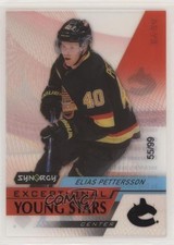 2020-21 Synergy Exceptional Young Stars Black 55/99 Elias Pettersson #EY-24 1o7y