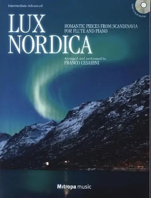 Lux Nordica, für Querflöte und Klavier, m. Audio-CD | Edvard Grieg | Buch + CD
