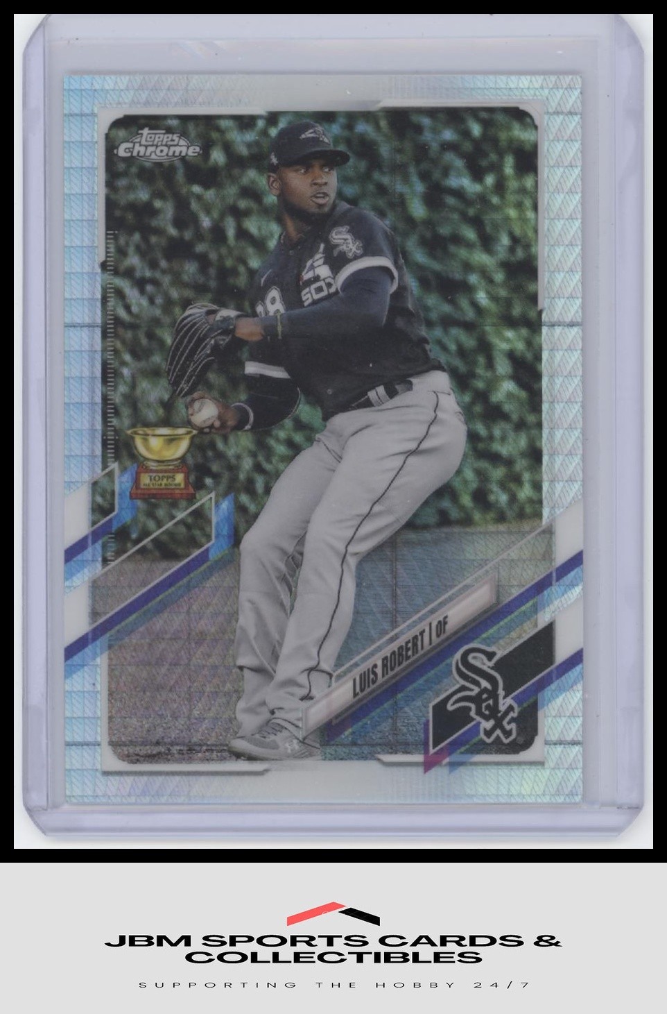 2021 Topps Chrome #56 Luis Robert Prism Refractor