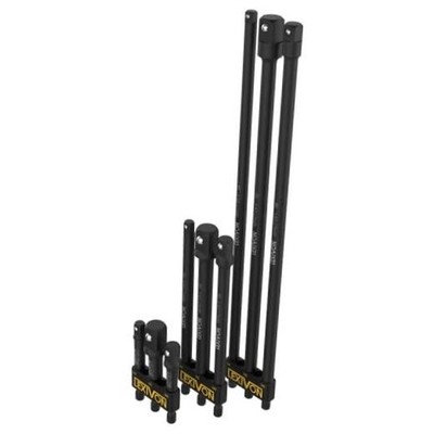 9-Piece Impact Grade Triple Length Pack (3 , 6 , 12 ) (1/4 , 3/8 , 1/2 )