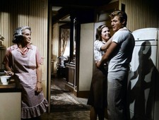 Celia Kaye embraces Michael Parks in the film Wild Seed 1965 Old Photo