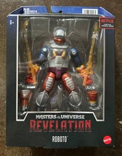 Masters Of The Universe  Masterverse  Revelation Roboto  Action Figure  MIB