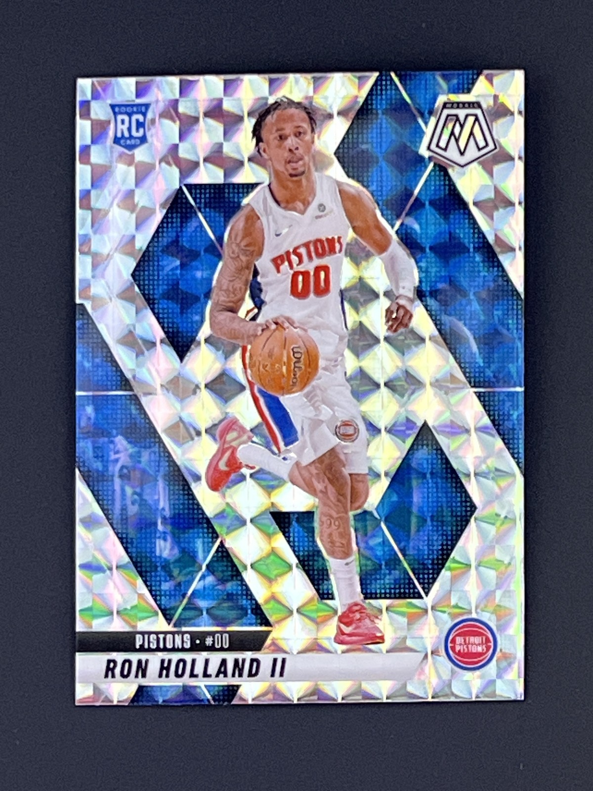 2024-25 Panini Mosaic #219 Ron Holland II Mosaic Detroit Pistons