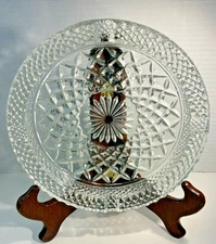 Vintage ASHTRAY Oversize 8.25" Anchor Hocking Wexford Table Cigar Cigarette