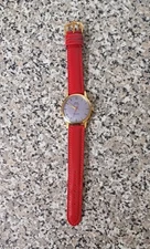 Rare Vintage Purple Dial HMT SONA Wind Up Watch, Para Shock 17 Jewels, 35mm