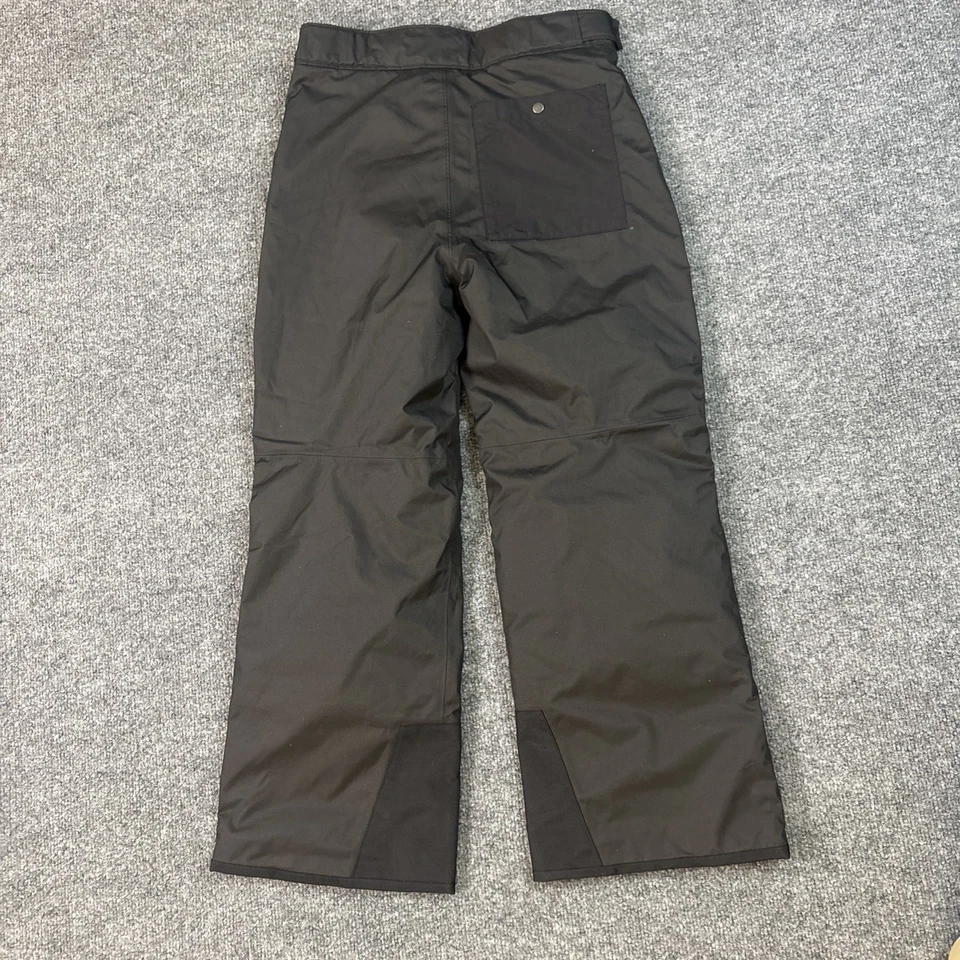 Pantalones de nieve North Face para niñas Lg 12 negros DryVent esquí al aire libre Foto 3 de 4