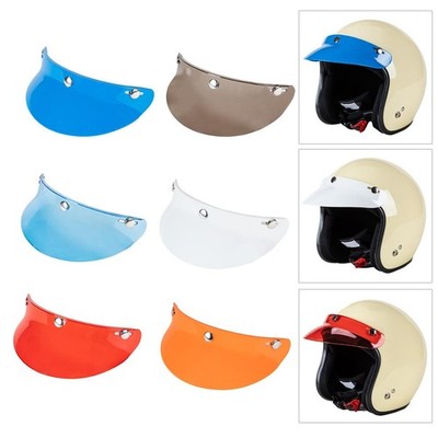 3-Snap Motorcycle Helmet Visor Peak Open Face Shield | eBay 3-Snap Motorcycle Helmet Visor Peak Open Face Shield | eBay