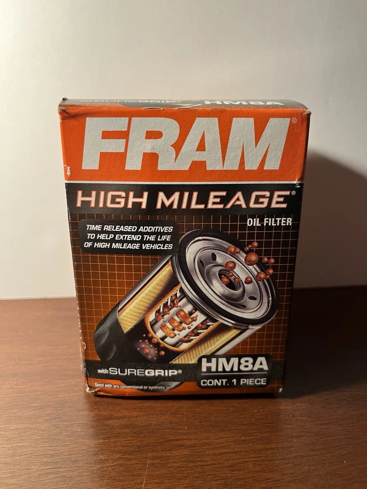 Filtro de aceite Fram HM8A de alto kilometraje con agarre seguro nuevo Foto 2 de 4