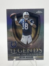 PEYTON MANNING 2025 TOPPS CHROME LEGENDS GRIDIRON REFRACTOR #LOG-10 Q6011