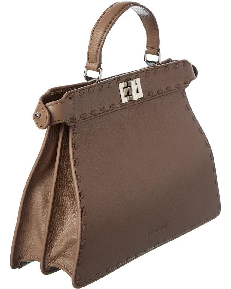 Cartera de cuero para mujer Walter Baker Reed marrón Foto 3 de 4