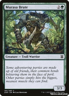 MTG Murasa Brute [ZNR - 195] NM