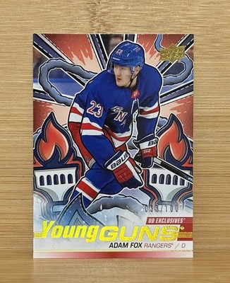 2024-25 Upper Deck Series 2 Young Guns Renewed Exclusives /100 Adam Fox #228