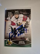 Martin Frk Signed ITG Heroes & Prospects Signature Autograph Auto Rookie Rc
