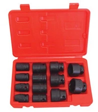 ATD Tools 4202 6-Point Standard Impact Socket Set, 13 pc.
