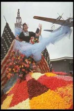 258062 Flower Parade Holland A4 Photo Print